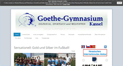 Desktop Screenshot of goethegymnasium-kassel.de